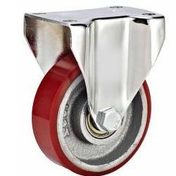 Quality Rigid PU cast iron Caster wholesale