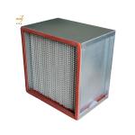 Industry High Temperature HEPA Filter Deep Pleated Heat Resistant for Oven