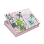 Color Printed Paper Custom Jewelry Packaging Box Recycled Flip Top Cardboard Box