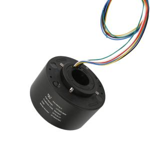 Quality Compact Structure Rotary Slip Ring 6 Circuits Diameter 25.4mm wholesale