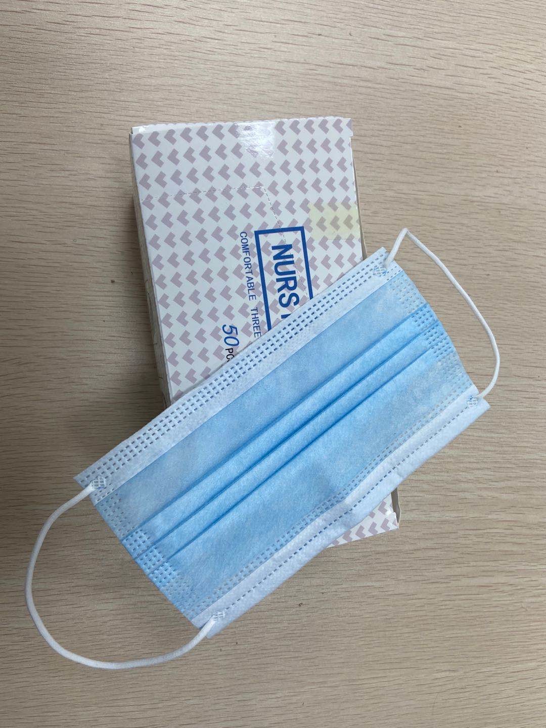 Perfect Fitting Design Disposable Earloop Mask Low Resistance To Breathing