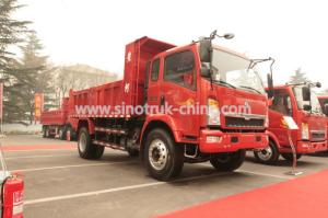 Quality 12 Tons HOWO 4×2 Light Duty Dump Truck With 105HP EuroIII Front Lifting 6 Tires wholesale