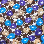 Heavy Guipure Lace Fabric Cord Lace with Stones Embroidery Fabric Aso Ebi Dress