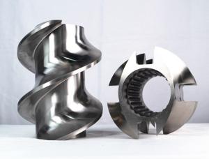 Quality Model 223 41CrAlMo7 38CrMoAl Twin Screw Extrusion Machine Screw Components wholesale