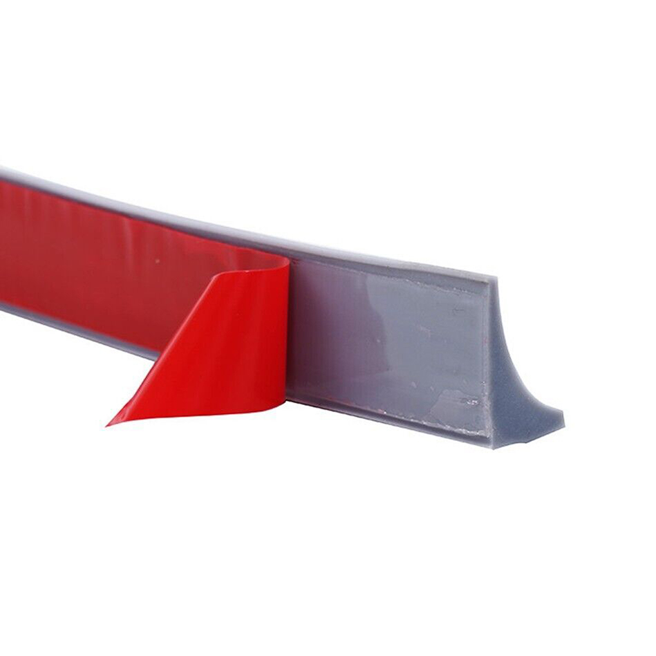 Silicone Water Retaining Strip Collapsible Threshold for Shower Room and Bathroom