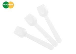 Quality Curved Alcas PLA Disposable Ice Cream Spoon Custom Logo wholesale