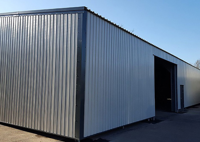 Custom Industrial Modular Prefabricated Pre Engineered Steel Structural Building Industrial Sheet Material Storage