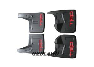 Quality Matt Black TRD Front And Rear Mud Flaps For Toyota Hilux Revo 2016 wholesale
