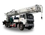 BZC400CHW Truck Mounted Water Well Drilling Machine 400m Drilling Depth Sinotruk