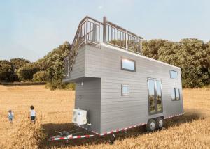 Quality US Stander Eco-Conscious Living And Architectural Ingenuity Prefabricated Tiny House On Wheels wholesale