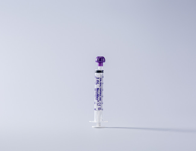 Hospital Consumables EO Sterilize Flat Top Piston Enteral Feeding Syringe
