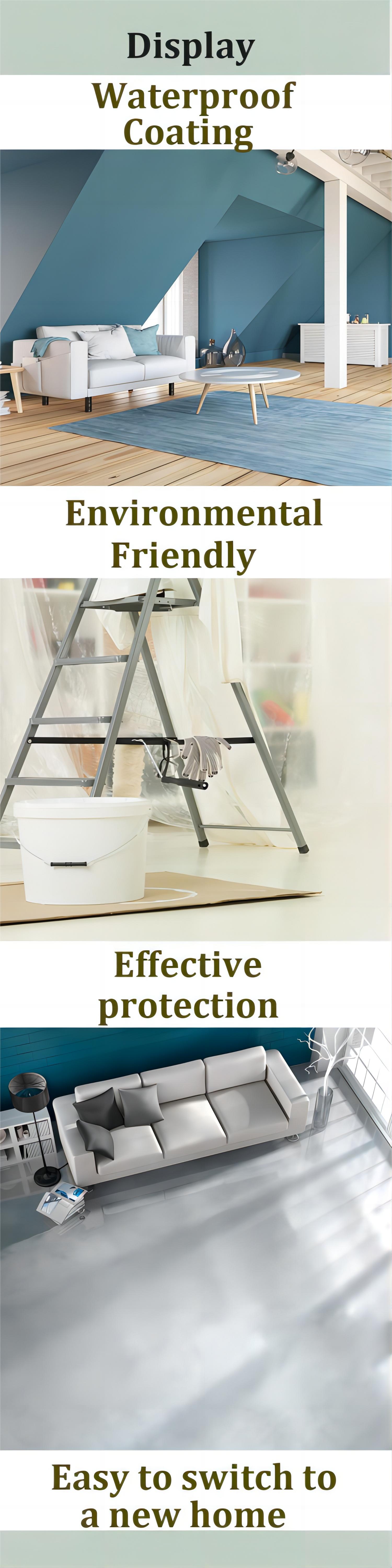 Acrylic Nano Hydrophobic Coating Weather-Resistant Waterproofing for Concrete Roof