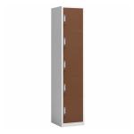 Vertical 5 Doors 5 Sections Kinds Of Style Metal Storage Locker With Lock