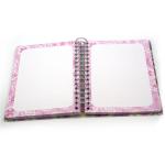 Spiral Bound Journal Spiral NoteBook Printing Plastic PVC Cover 148*210mm