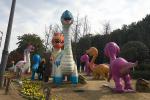 Kids Like Handmade Park Fiberglass Dinosaur Models For Indoor And Outdoor
