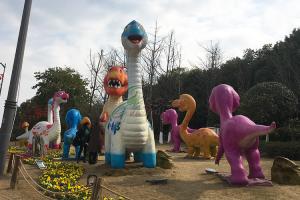 Quality Kids Like Handmade Park Fiberglass Dinosaur Models For Indoor And Outdoor wholesale