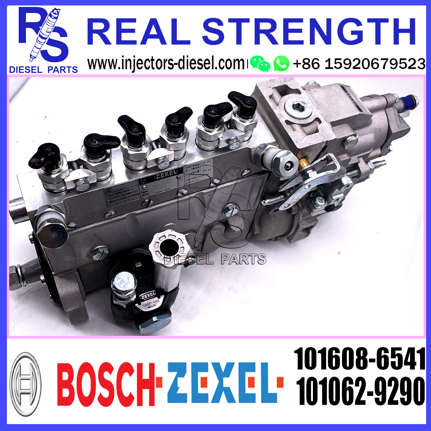 Diesel Fuel Injector Pump assembly 101608-6541 101062-9290 For ZEXEL DIESEL
