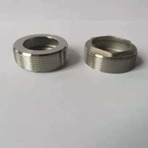 Quality Stainless Steel 303 L10mm Hexagon Lock Nut , M28x1 5 Nut Machining Small Metal Parts wholesale