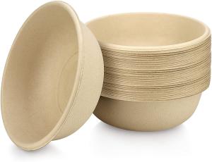 Quality Eco Friendly Disposable Compostable Bowls Bagasse Sugar Cane Fibers Bowls wholesale