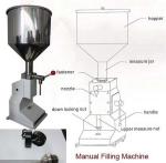 5-50ml Manual Lotion Filling Machine Stainless Steel 304 Material