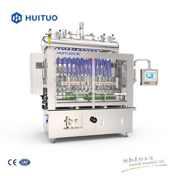 Automatic linear bottle liquid dosing volumetric filling machine filler for high