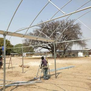 Quality Film Covered Greenhouse for Agriculture in Namibia Affordable and Customizable Height wholesale