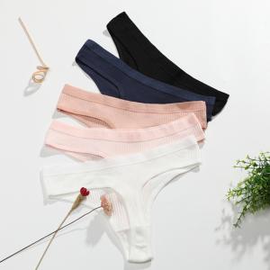 Quality Waistline 56cm Ladies Underwear Panties 40kg 55KG Cotton Bra And Panty Sets wholesale