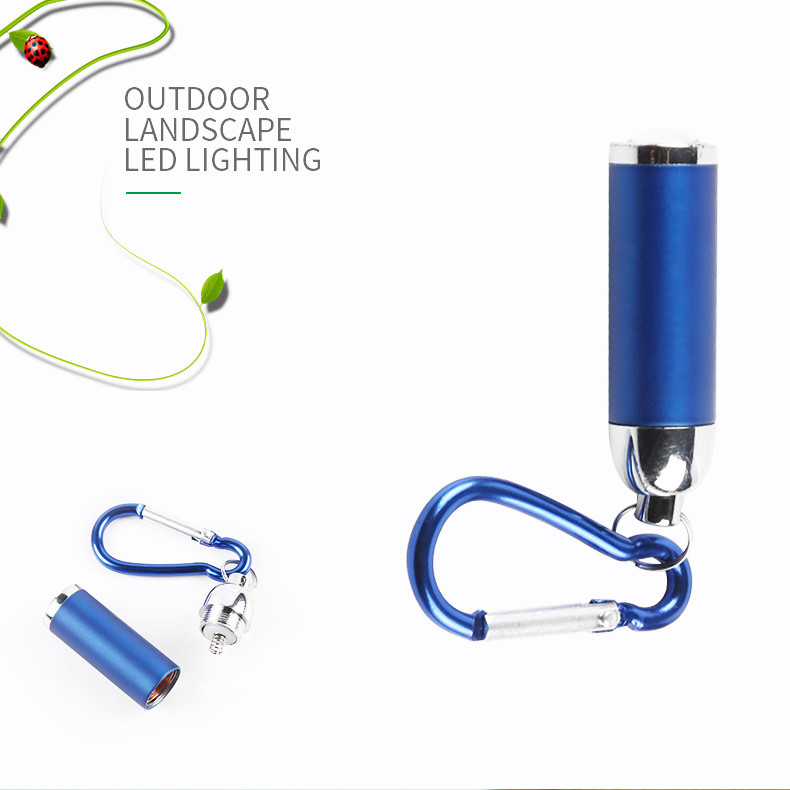 Electric Torch Brightest LED Flashlight Lumens Small LED Flashlight With Carabiner
