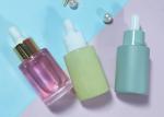 Customized Paint Color Serum Facial Oil Glass Dropper Bottle 30ml