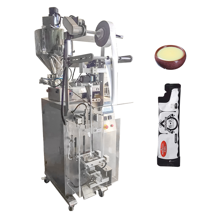 Vinegar Automatic Liquid Packing Machine Three Side Sealing SUS304 10bags / Min