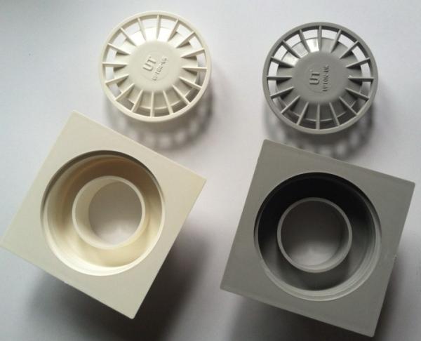 UPVC plastic floor drain ,trap grating, bathroom drain, shower room drain 10