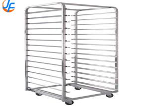 Quality RK Bakeware China Foodservice NSF Custom 600 400 Revent Oven Rack Stainless Steel Baking Tray Trolley wholesale