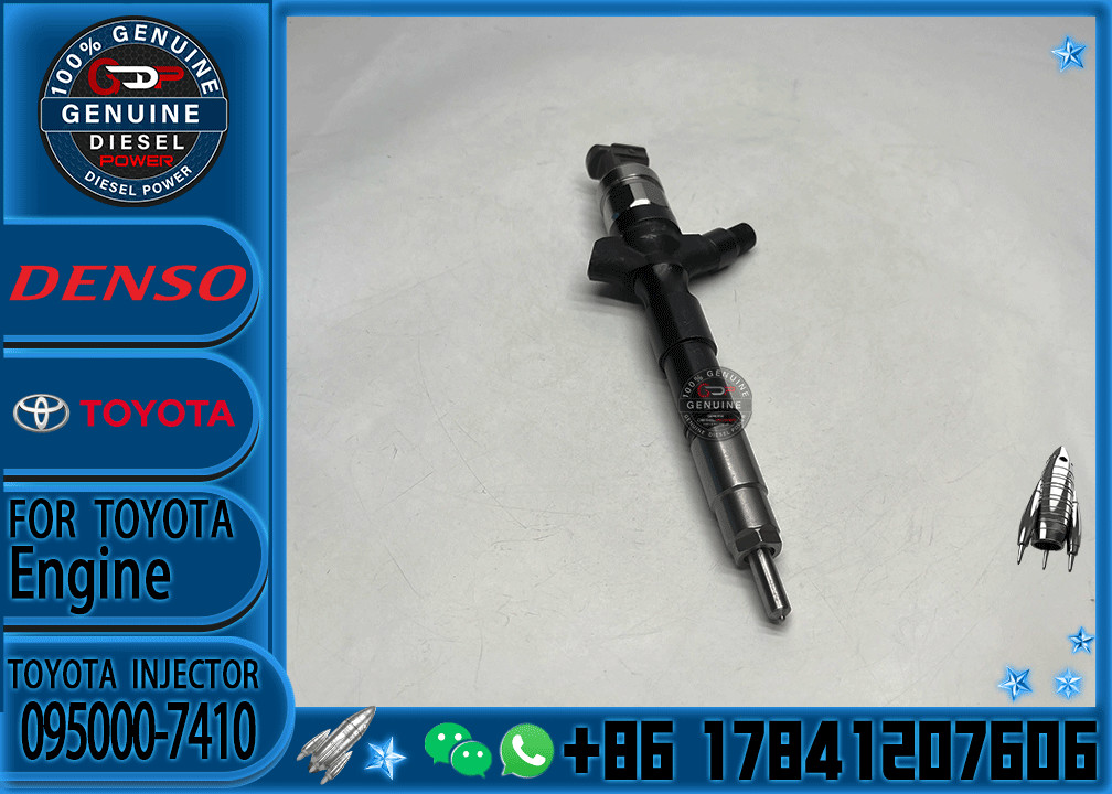 23670-39185 New Diesel Fuel Injector 23670-0L020 095000-7780 095000-7410 23670-30140 For TOYOTA Hilux 1KD-FTV 2KD-FTV En