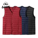 V Neck Bubble Vest Jacket Polyester Lightweight Outdoor Sport Waistcoat
