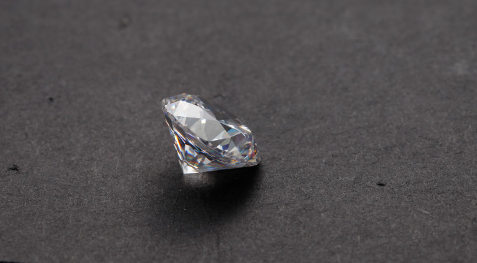 Round Brilliant Cut Diamond Moissanite Loose Excellent Grade VVS 12.5mm 7.5ct