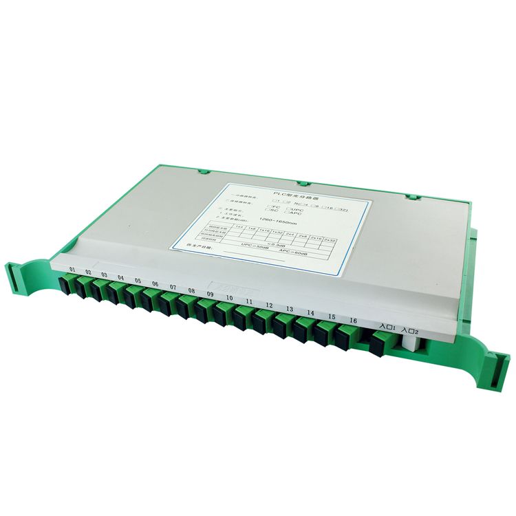 New Fiber Optic 1*32 SC/UPC PLC Optical Splitter Tray Assembly Type