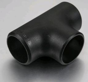 Quality DIN2516 ST45.8 welded Carbon Steel Pipe Tee fittings for Chemical Plant wholesale