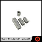 Stainless Steel 304 316 Long Connector Thread Nut DIN6334 Hex Coupling Nut
