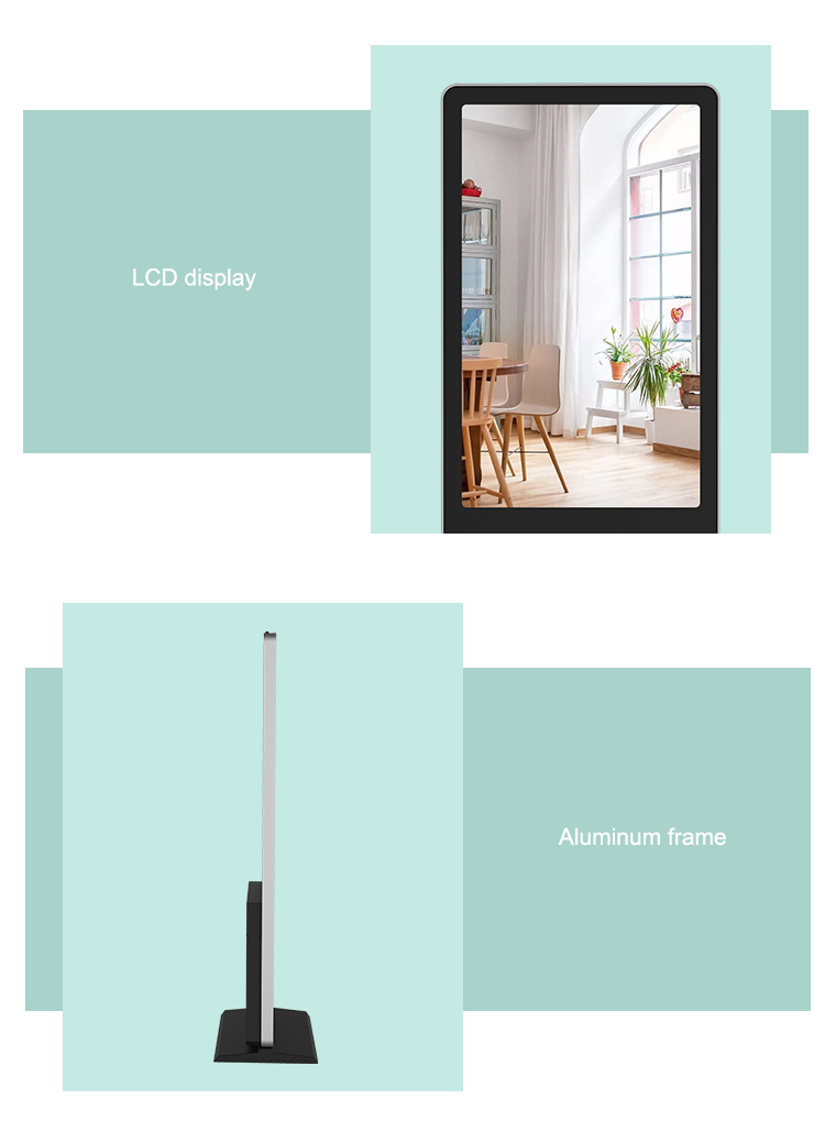 2 In 1 Intelligent Floor-Mounted Scent Aroma Vertical LCD Media Player Remote Control Machine Advertising Scent Machine