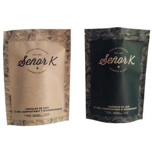 Quality Flat Bottom Bag Food Packaging Film Plain White Printing Top Filling With Air Valve wholesale