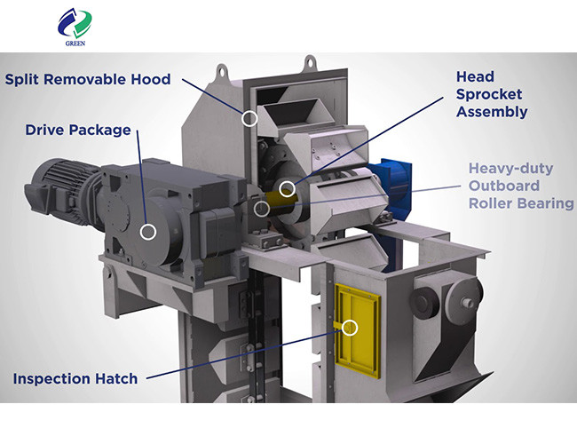 Custom Belt System Industry Bucket Conveyor Elevator