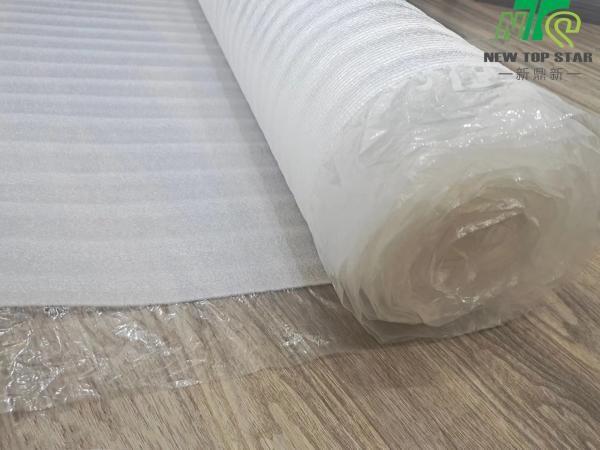 20KG/M3 SGS Laminate Flooring Underlayment 2mm EPE Moisture Proof Underlayment