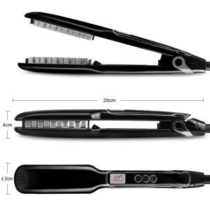 Quality CE Certified 60 Minutes Electric Hair Straightener Brush wholesale
