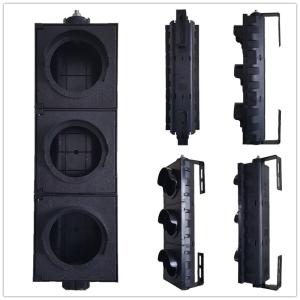 Quality Flip Door Integrated Housing 3-Aspect Body 100MM Body Road Traffic Light Part wholesale