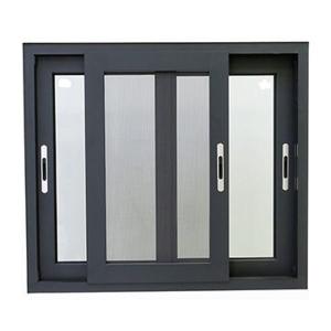 Quality Soundproof Anodized Aluminum Sliding Windows Double Glazed wholesale