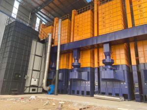 Quality Automatic 200 Tons Rice Husk Cyclonic Furnace Self Flowing Circulation wholesale