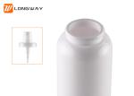 Customized round plastic cosmetic bottle empty sprayer pump bottle