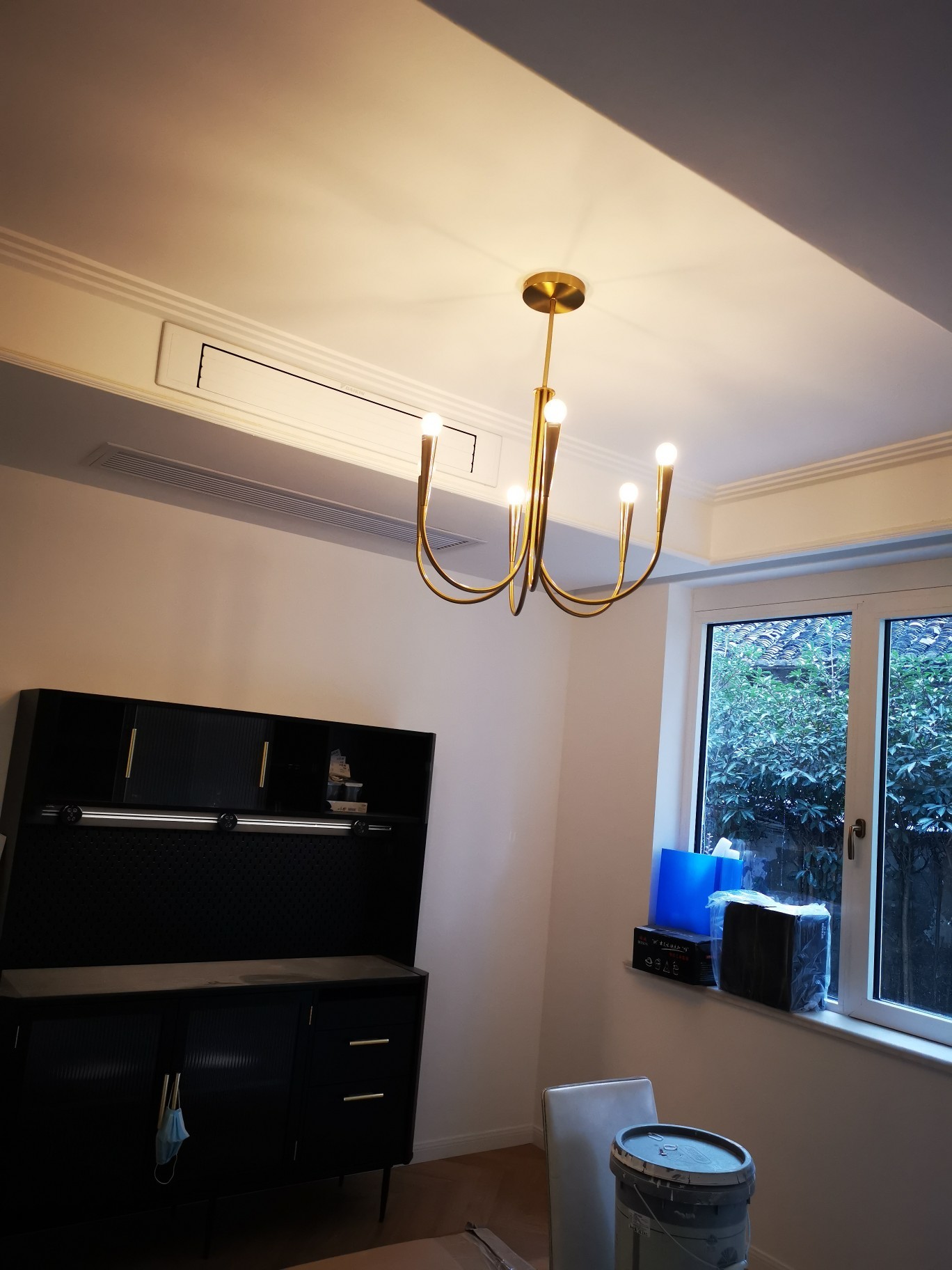 Retro Style Swoop Arm Chandelier Living Room Luxury American pendant lamp best lighting(WH-AP-570)