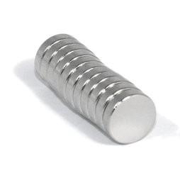 Quality Extremely Strong Neodymium Disc Magnets Sintered Zinc Industrial Magnets wholesale