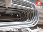 ASME SA213/SA213M-2013 TP347 /TP347H Stainless Steel U Bend Tube 25.4MM X 2.11MM